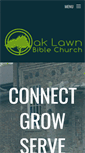 Mobile Screenshot of oaklawnbible.org
