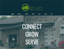 Tablet Screenshot of oaklawnbible.org